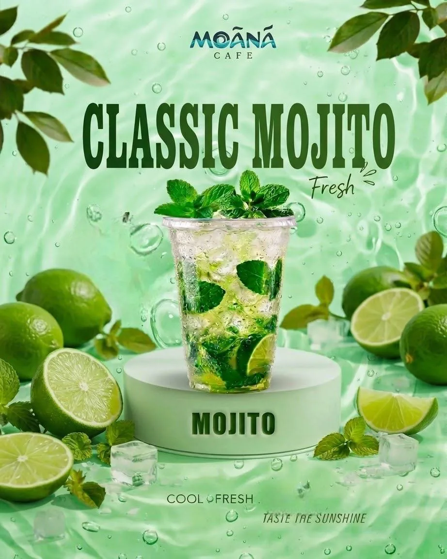 Classic Mojito at Moānā Café