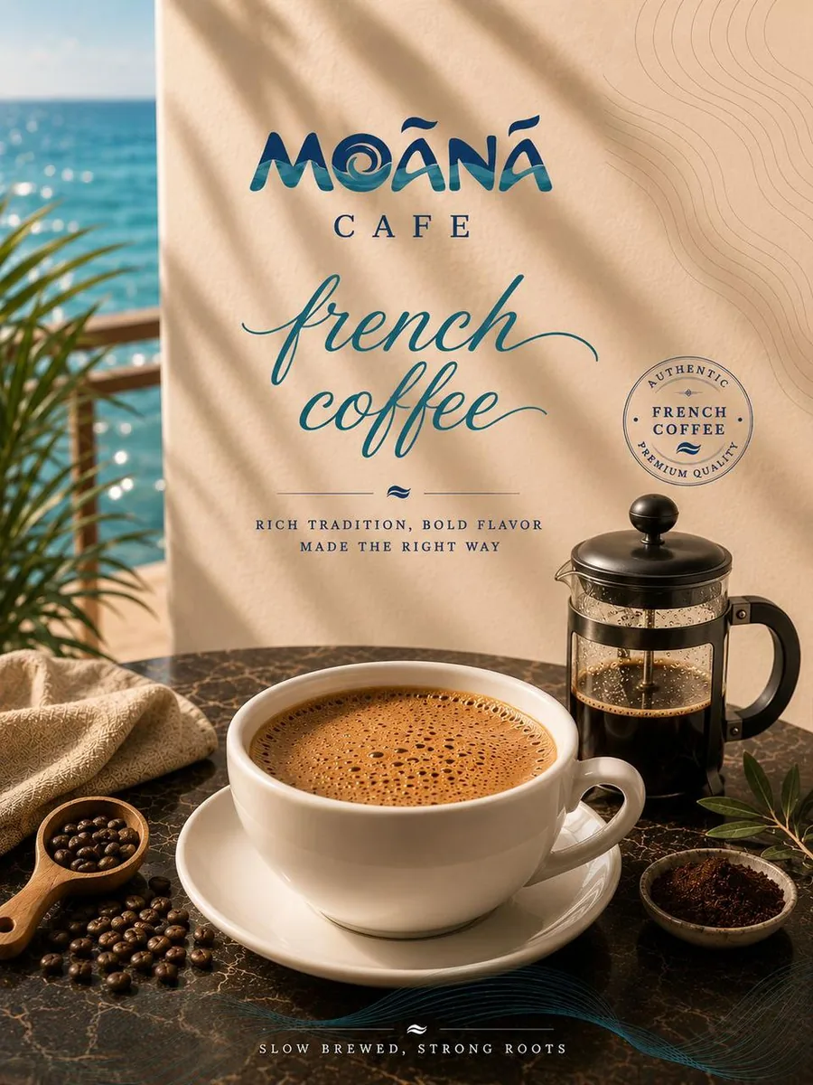 French Coffee at Moānā Café