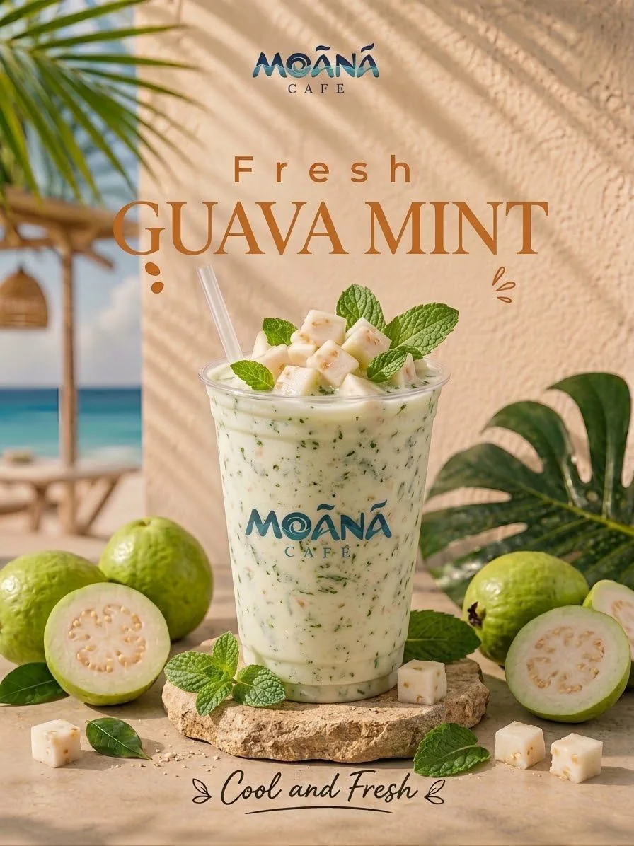 Guava Mint at Moānā Café