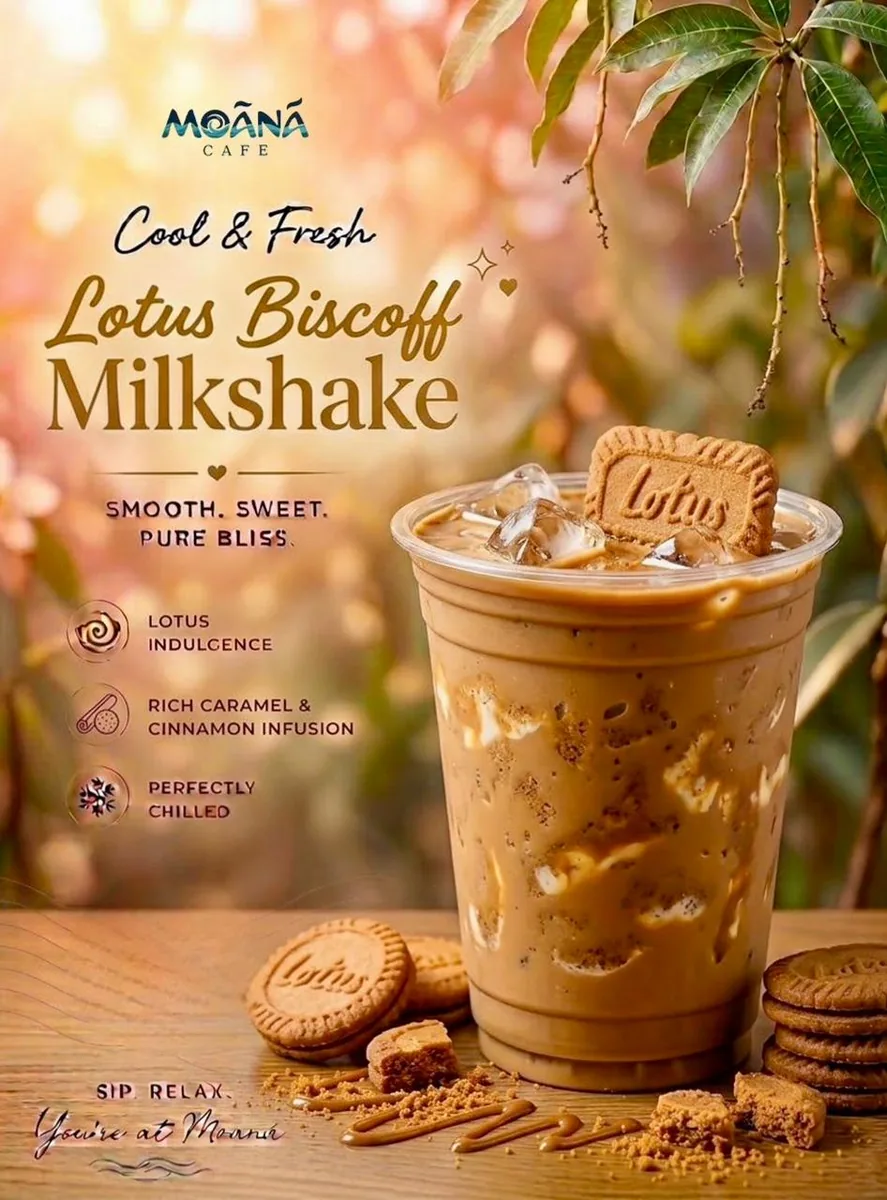 Lotus Milkshake at Moānā Café
