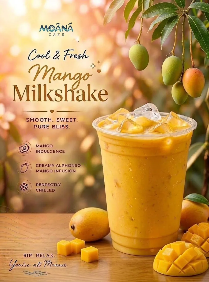 Classic Milkshake at Moānā Café