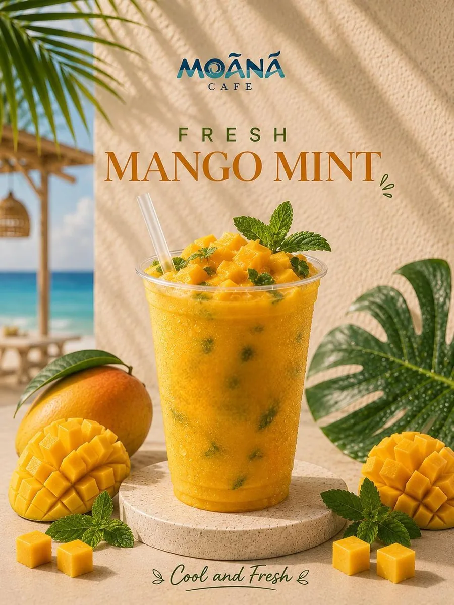Fresh Mango at Moānā Café