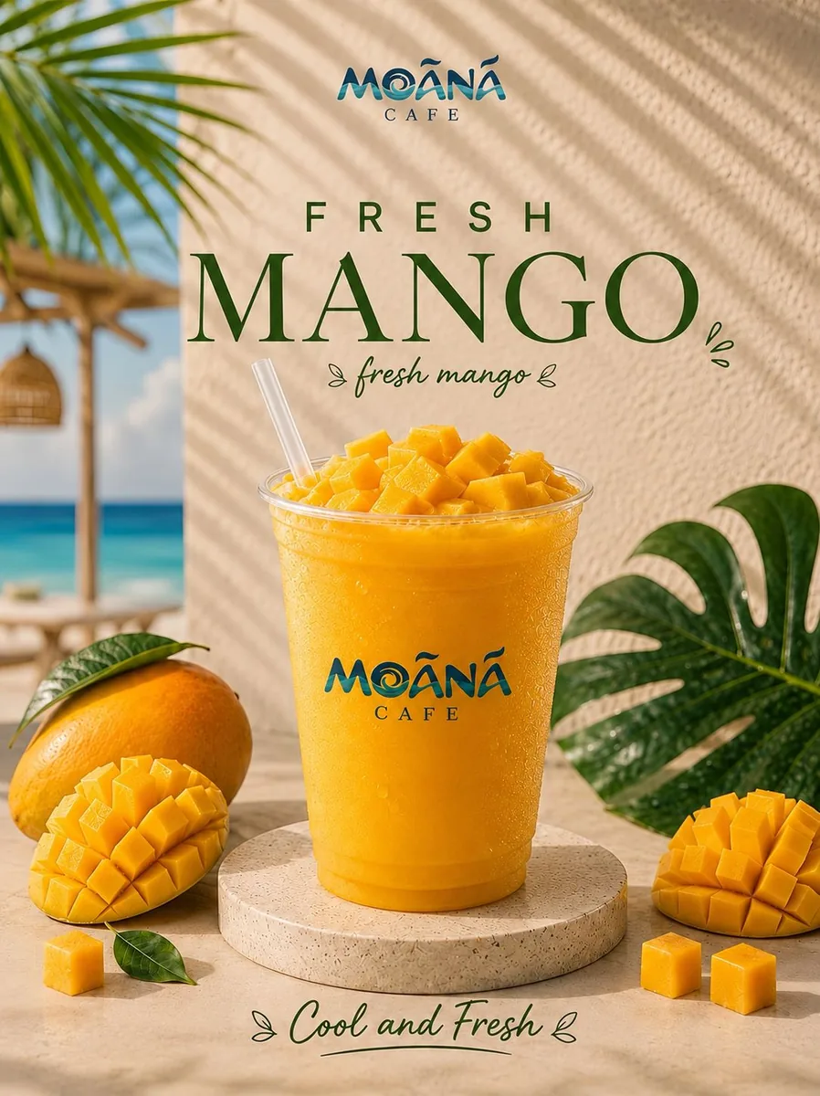 Fresh Mango at Moānā Café