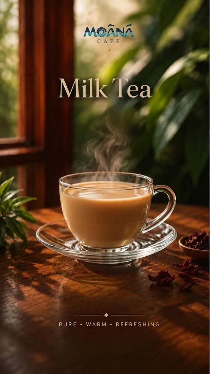 Milk Tea at Moānā Café