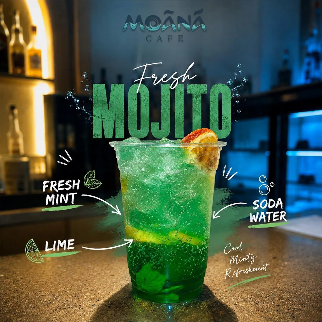 Fresh mint mojito