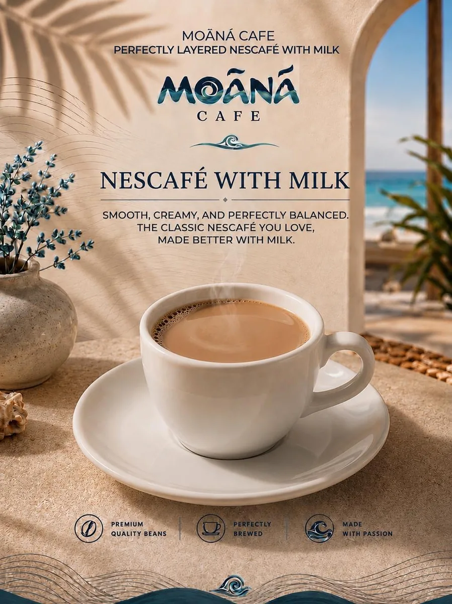 Nescafé at Moānā Café