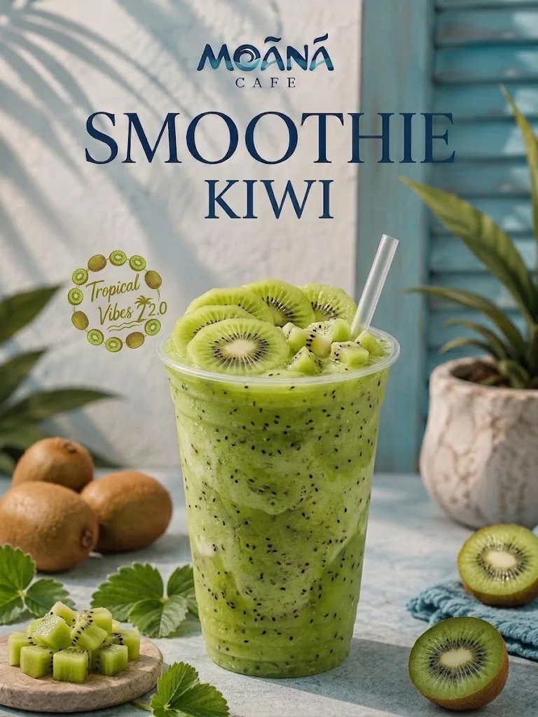 Kiwi Smoothie at Moānā Café