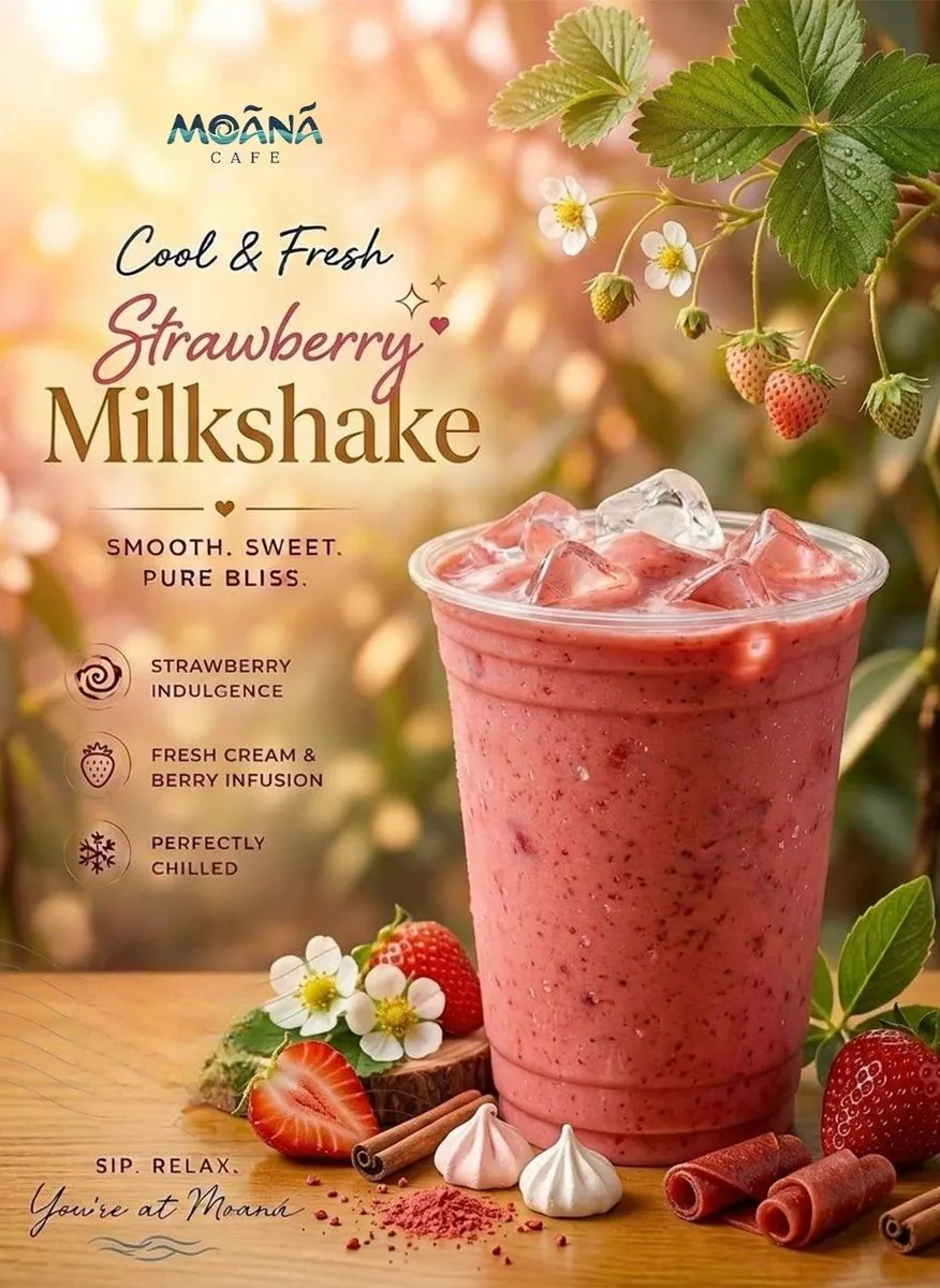 Classic Milkshake at Moānā Café