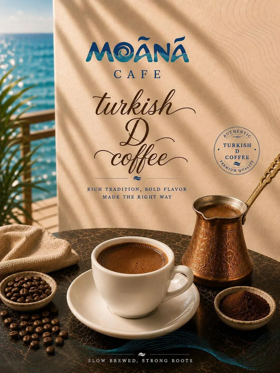 Turkish Coffee at Moānā Café