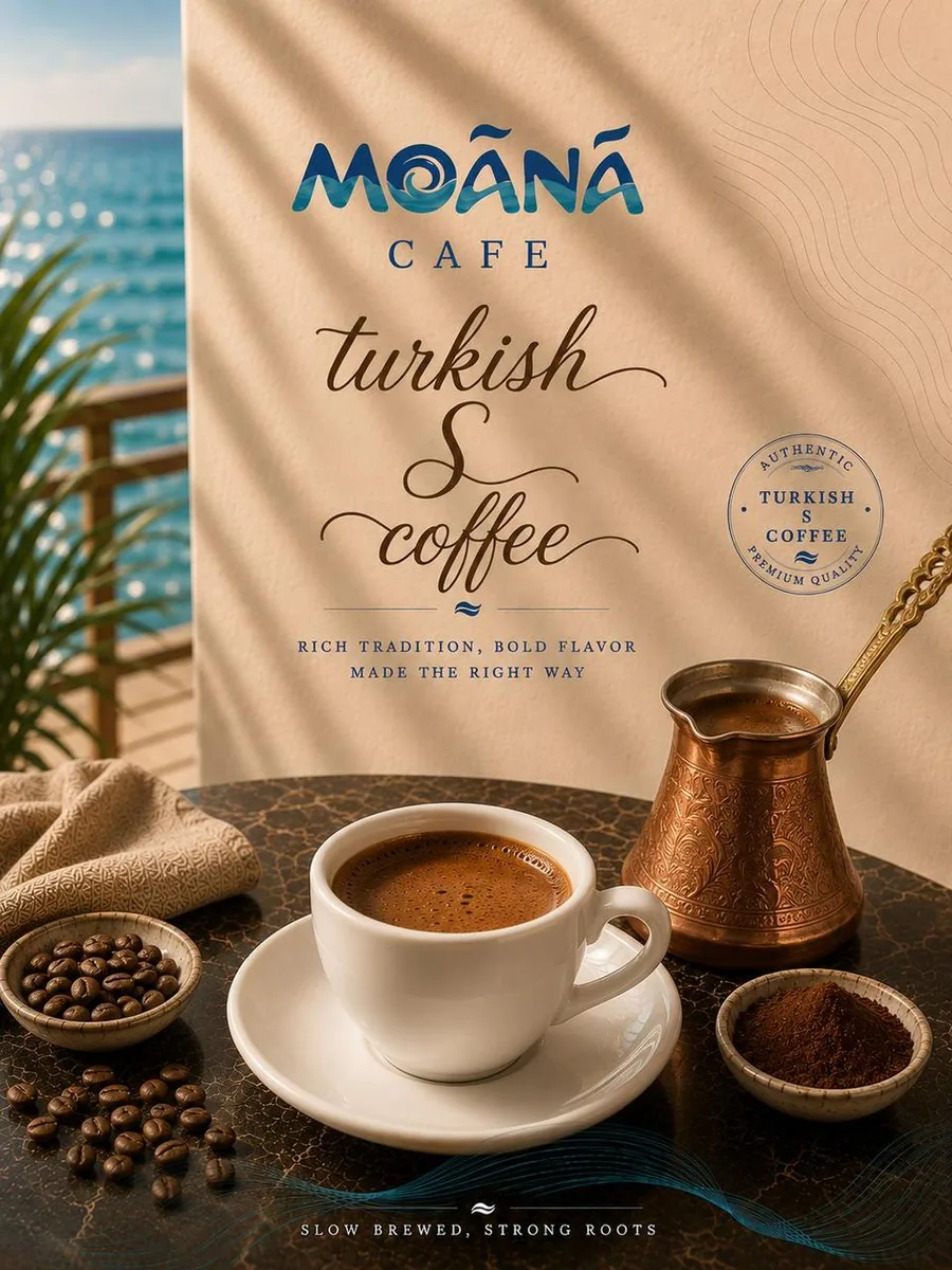 Turkish Coffee at Moānā Café
