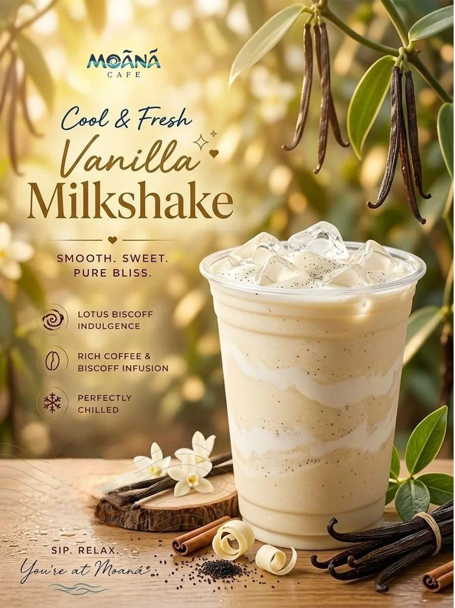 Classic Milkshake at Moānā Café