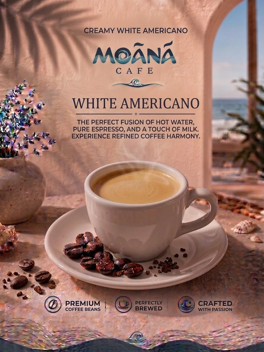 Americano at Moānā Café